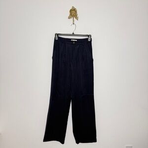 Reformation Mason Pants Deep Navy 6